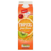Jack's Tropical Juice Drink from Concentrate 1 Litre (Case of 6)  Adomoo